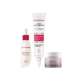 Cicatricure Combo Antiedad Serum + Crema + Contorno De Ojos