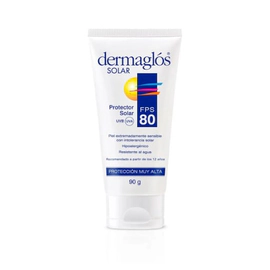 Dermaglos Protector Solar Fps 80 Alta Proteccion X 90g