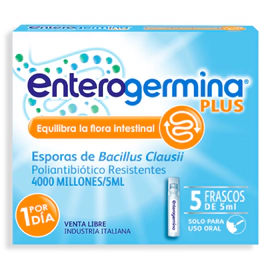 Enterogermina Plus Ampollas Bebibles x5 x5ml