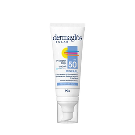 Dermaglós Protector Solar Mineral FPS50 90g Piel Sensible
