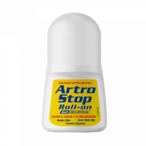 ArtroStop Roll-On Analgésico Antiinflamatorio Gel 40g