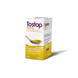 Expectorante Tostop Forte Mucolítico Bronquial Jarabe 120ml