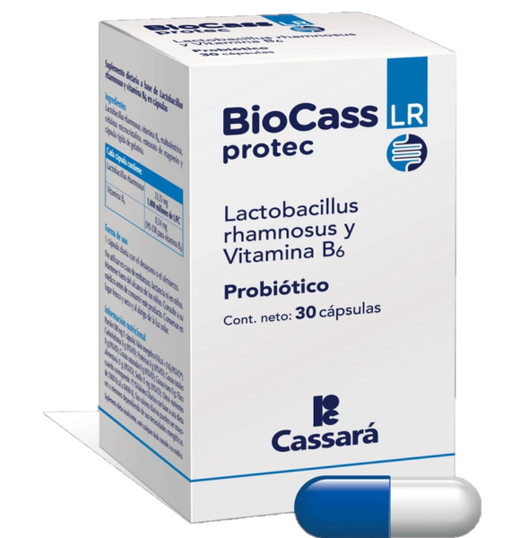 Biocass Protec Probiótico Refuerza El Sistema Inmune X 30 U