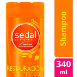 Sedal Restauración Instantánea Shampoo X 340 Ml