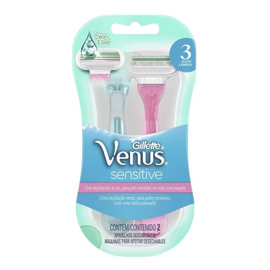 Gillette Máquinas De Afeitar Venus Sensitive 2 Unidades
