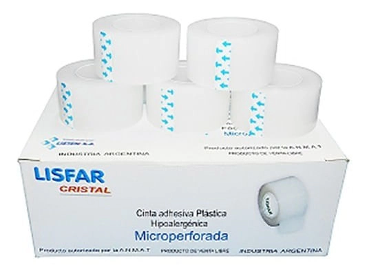 Lisfar Cinta Adhesiva Plástica 5,00cm X 9mts 6 Unidades