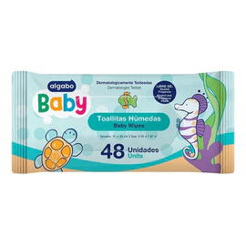 Toallitas Húmedas Algabo Baby 48 Unidades