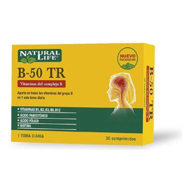 Natural Life B-50 Complex T R 30 Comprimidos