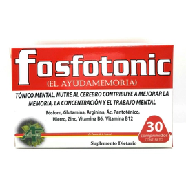 Fosfotonic Ayuda Intelecto Concentración Memoria 30 Comp