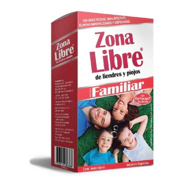 Zona Libre Familiar Liendres Piojos Loción Y Shampoo 1u