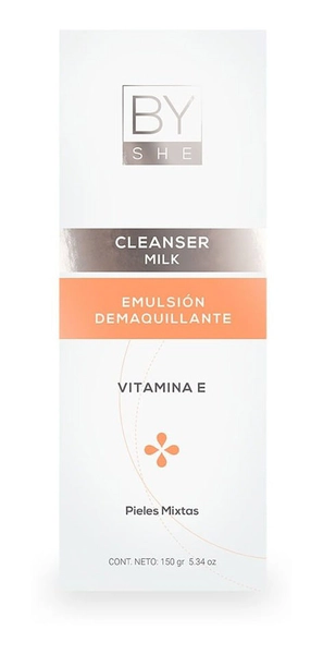 By She Cleanser Milk Limpieza Facial 150g