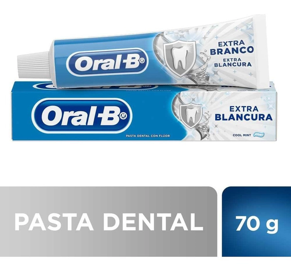 Oral B Extra Blancura Cool Mint Pasta Dental X 70 G