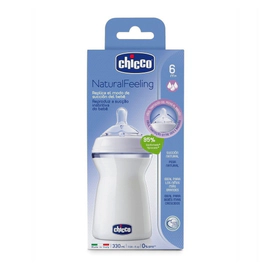 Chicco Mamadera Naturalfeeling Flujo Rápido  330ml