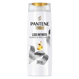 Pantene Pro-v Shampoo Liso Infinito Suave & Brillante 200ml