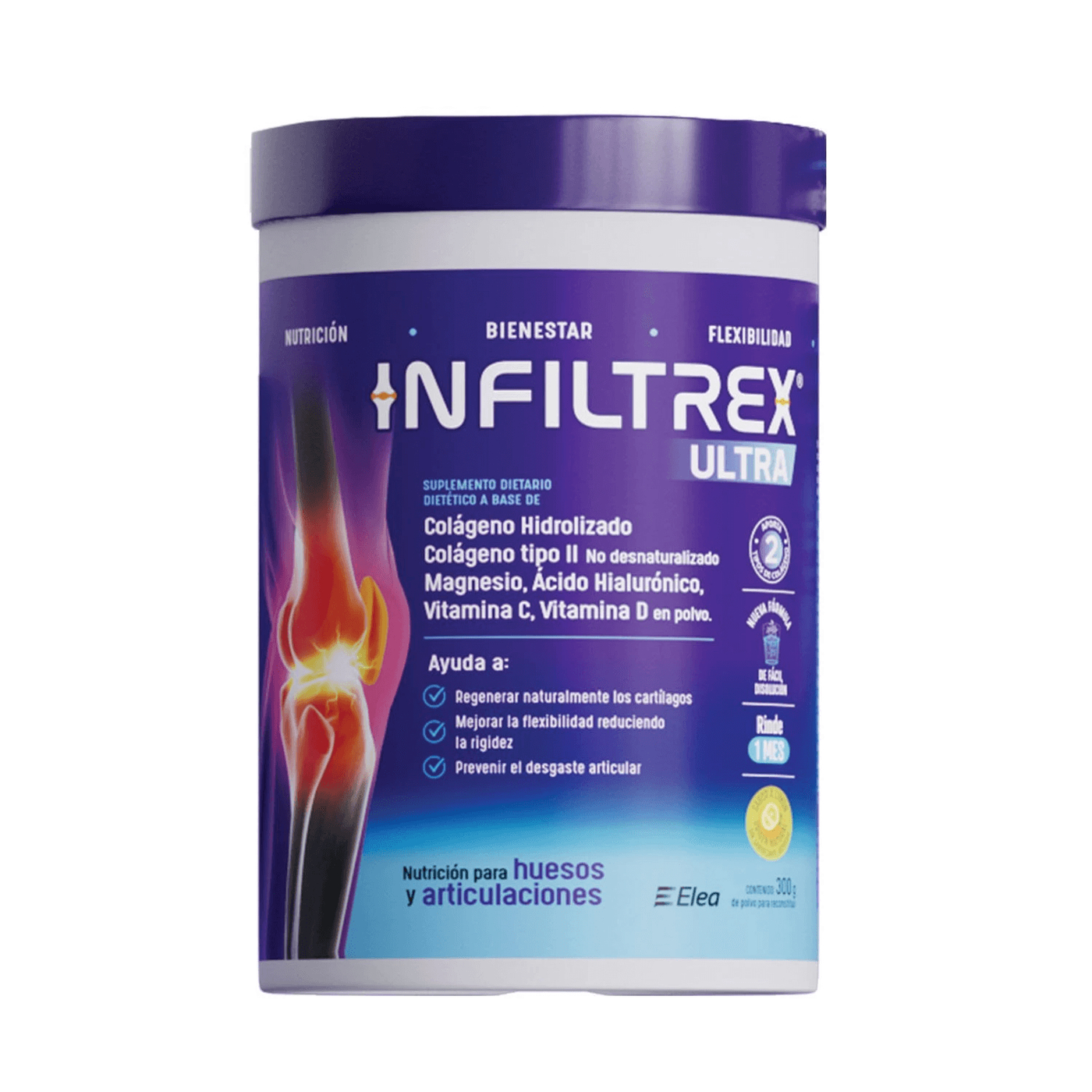 Colágeno Hidrolizado Infiltrex Ultra Polvo 300g | Farmacia Pacheco