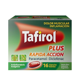 Tafirol Plus Rápida Acción 16 Cápsulas Blandas