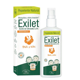 Locion Repelente De Insectos Natural Exilet 100ml