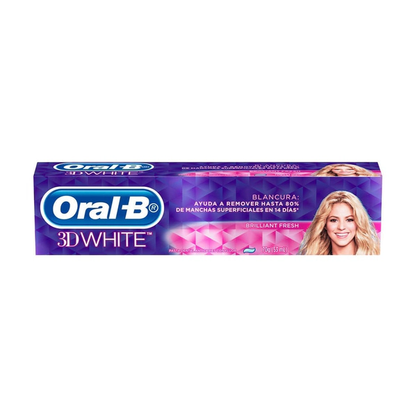 Crema Dental 3D White Brilliant Fresh Oral B 70gr