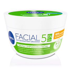 Crema facial 5 en 1 NIVEA Cuidado Limpiadora para todo tipo de piel x 100 ml