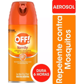 Off! Family Repelente Para Mosquitos Aerosol 170ml
