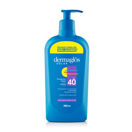 Dermaglos Protector Solar Fps40 Emulsión 380ml