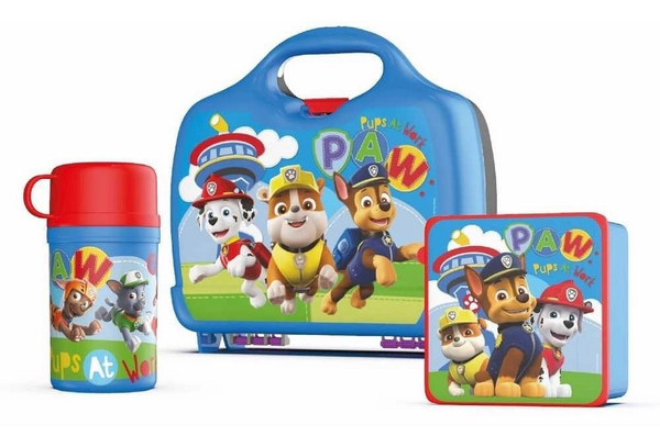 Disney Paw Patrol Kit Lonchera + Taza + Cantimplora