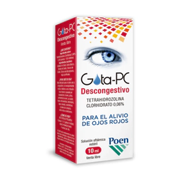 Gota Pc Descongestiva Solución Oftálmica 10ml