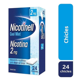 Nicotinell Gums Cool Mint 2 Mg X 24 Chicles