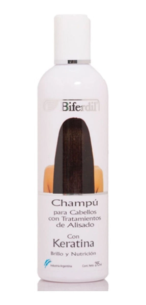 Biferdil Champú Para Cabellos Tratamiento De Alisado 295 Ml