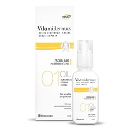 Vitamidermus Aceite Limpiador Facial Doble Limpieza 75ml