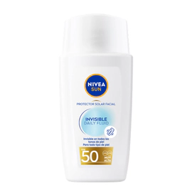 Protector Solar Facial Nivea Sun Fluido Fps 50+ 40ml