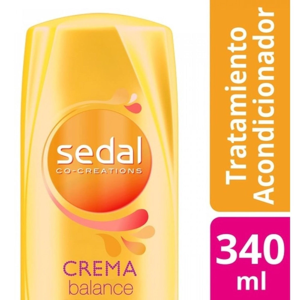 Sedal Crema Balance Acondicionador X 340 Ml