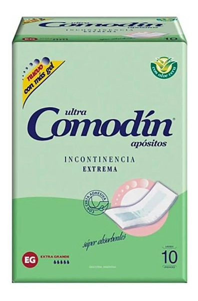 Comodin Ultra Aposito Incontinencia Extrema Eg 10 Un