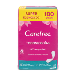 Carefree Todos Los Dias Original X 100u.