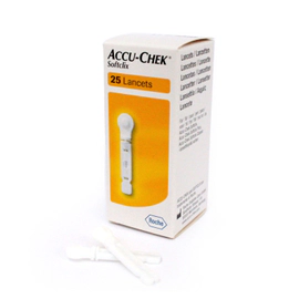 Accu Chek Softclix Lancetas Para Punzador 25 Unidades