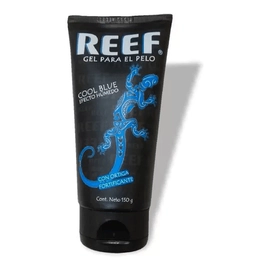 Gel Para El Cabello Reef Cool Blue Fijación Fuerte 150g