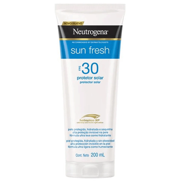 Neutrogena Sun Fresh Protector Solar Fps 30 Corporal 200ml
