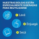 Bolsas Alimento Ziploc Vianda Freezer Multi Pack 9 Unidad