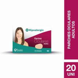 Hipoalergic Parche Ocular Adulto (20 Unidades)