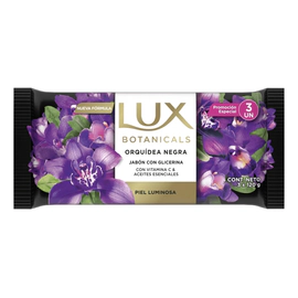 Jabón En Barra Lux Botanicals Orquídea Negra 3 X 120g