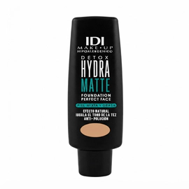 Base de Maquillaje Hipoalergénica IDI Hydra Matte Detox N04 Camel 30g