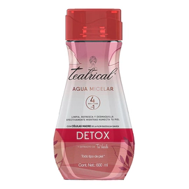 Teatrical Agua Micelar Extracto De Té Verde Detox 600ml