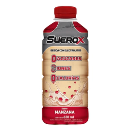 Suerox Bebida Hidratante Manzana 630ml X3un