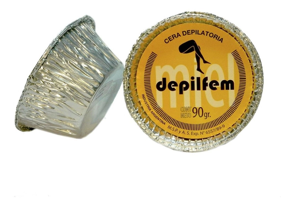 Depilfem Cera Depilatoria Con Miel Repuesto 90g