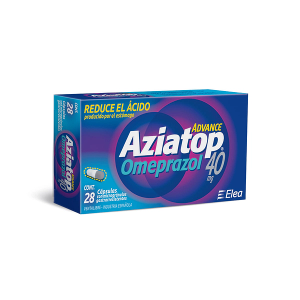 Aziatop Advance 40 MG CAPS X 28 | Farmacia Pacheco