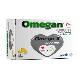 Omegan Omega 3 Aceite de Pescado + Vit. E 60 Capsulas