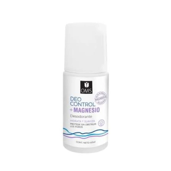 Desodorante Femenino Deo Control+ Magnesio Roll On 60g