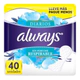 Always Respirable Sin Perfume Protector Diario 40 Unidades