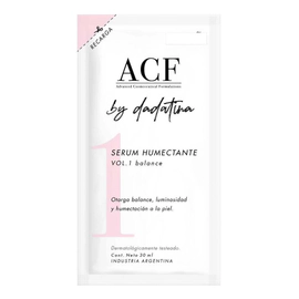 Acf By Dadatina Serum Humectante Vol 1 Balance Refill 30ml