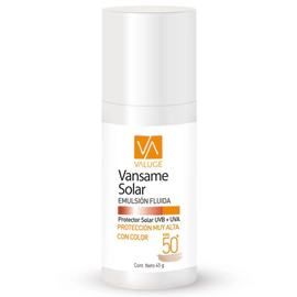 Vansame Protector Solar Color Fps 50+ Emulsión Facial 45g